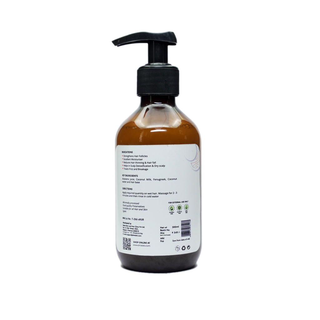 Dr. Talat's Dream care Coconut Milk shampoo