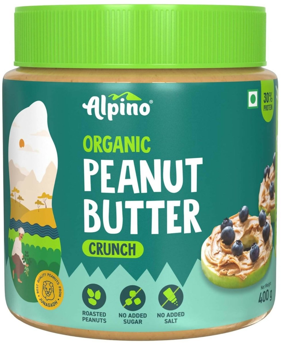 Alpino Organic Natural Peanut Butter Crunch