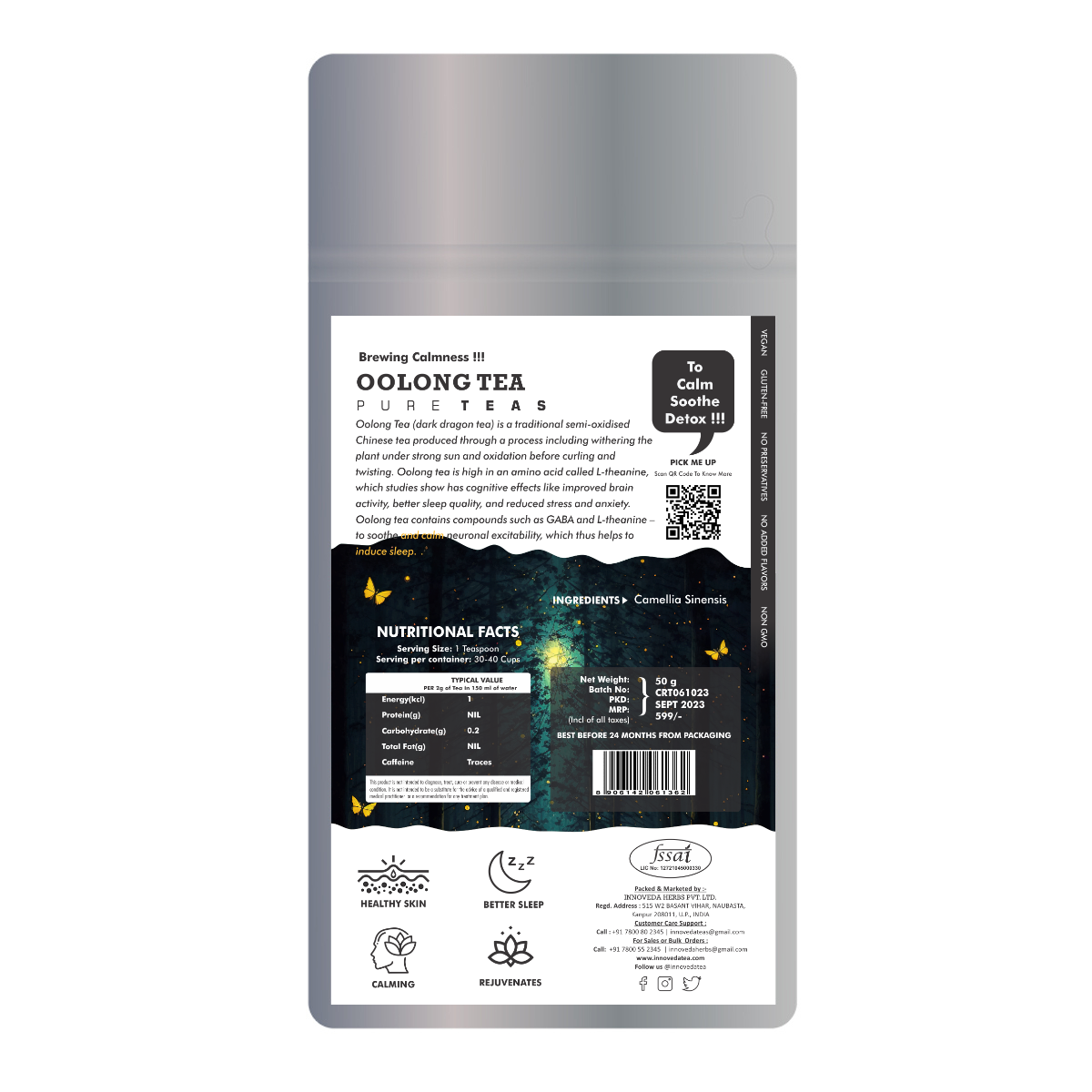 Innoveda Chinese Oolong Tea - 28 gms
