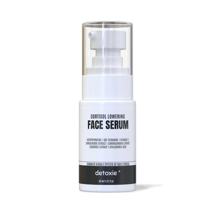 Detoxie Dark Circle & Cortisol Lowering Combo| Cortisol Lowering Serum 30 ml + Under Eye Cream 15gm
