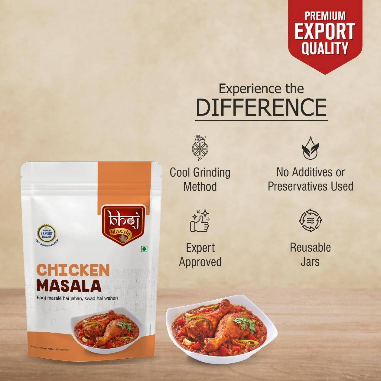 Bhoj Masale Chicken Masala with Natural Oils