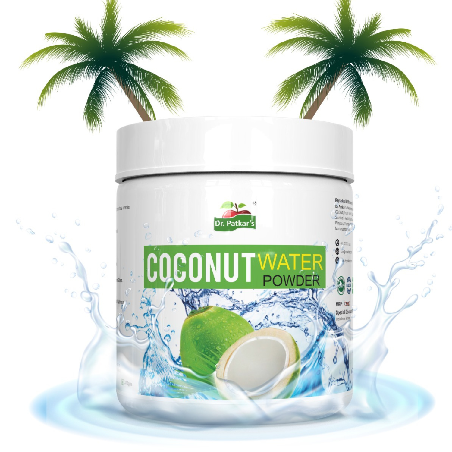 Dr. Patkars Coconut Water Powder - 375 gms
