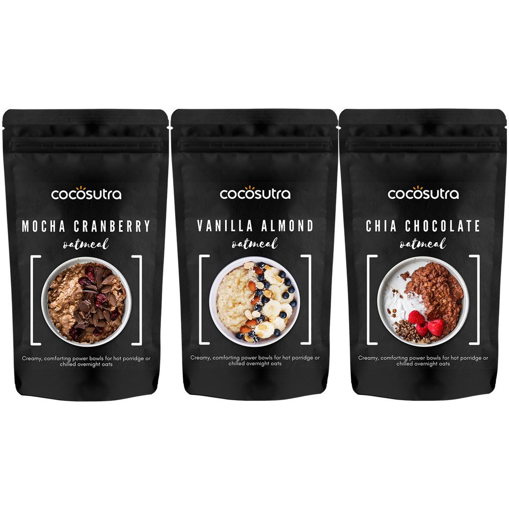 Cocosutra Oatmeal Combo Zero Sugar - 300 g Each