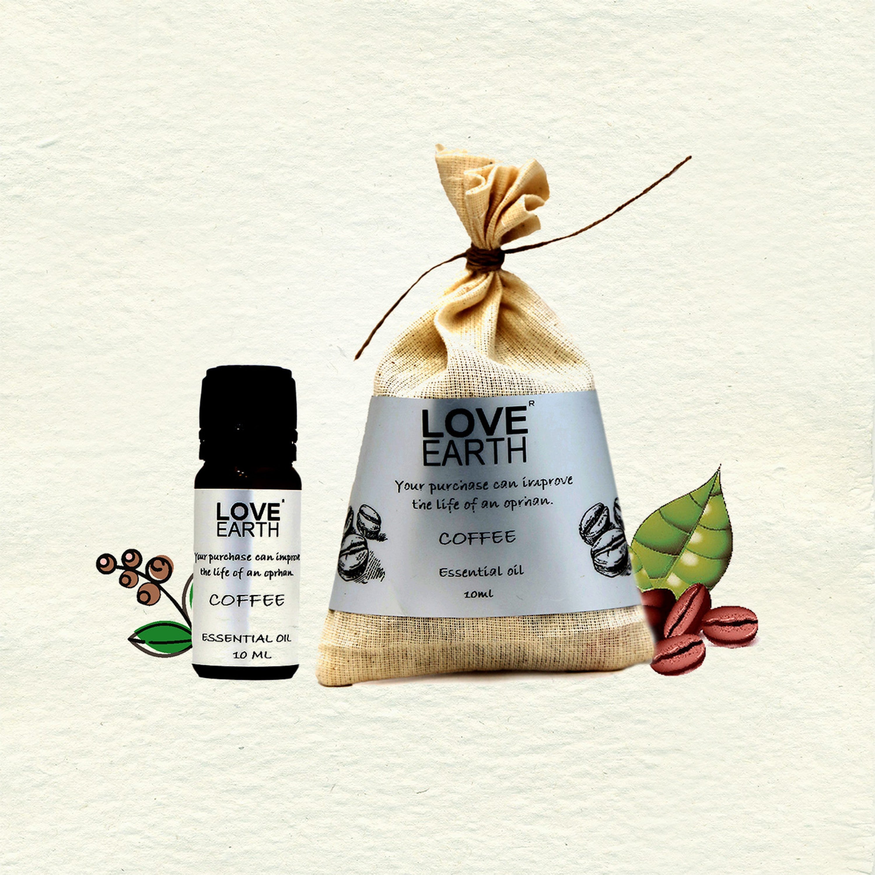 Love Earth Coffee Essential Oil - 10 ml