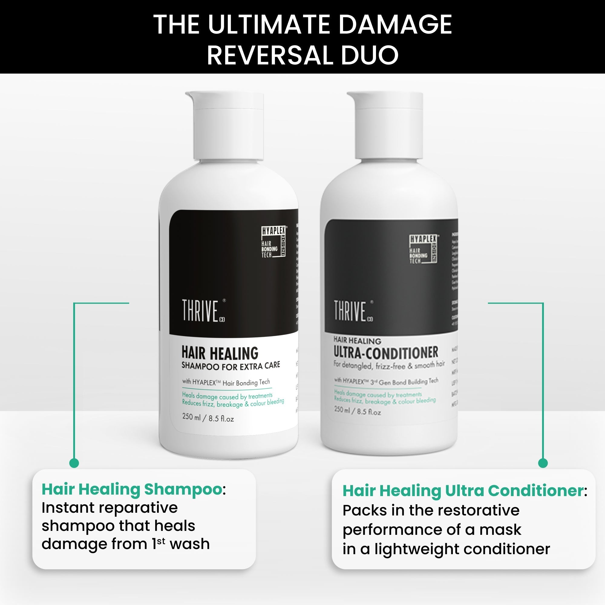 ThriveCo Hair Healing Shampoo  + ThriveCo Hair Healing Conditioner Combo