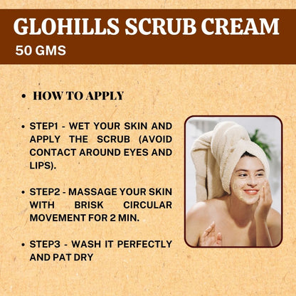 Herbal Hills Glohills Scrub Cream