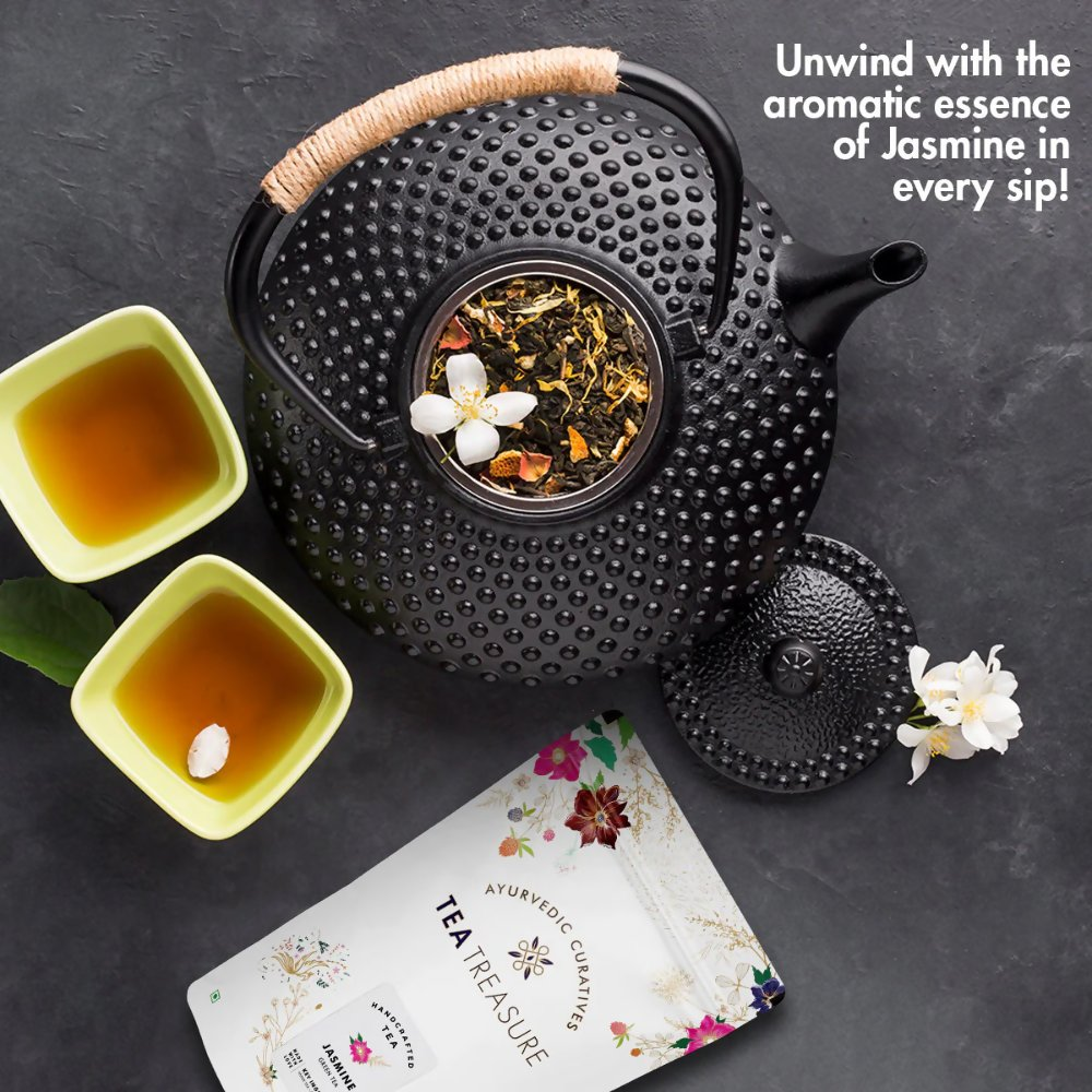 Tea Treasure Jasmine Loose Leaf Green Tea