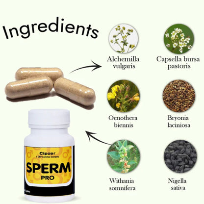Cipzer Sperm Pro Caplets