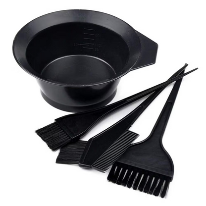 Bronson Professional Hair Dye Colouring Kit Brush And Bowl