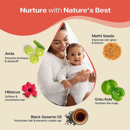 Herby Angel Head Massage Oil for Babies and Kids