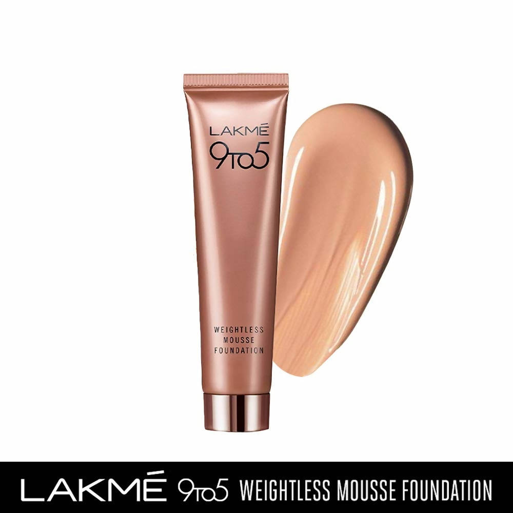 Lakme 9 to 5 Weightless Mousse Foundation  Rose Ivory