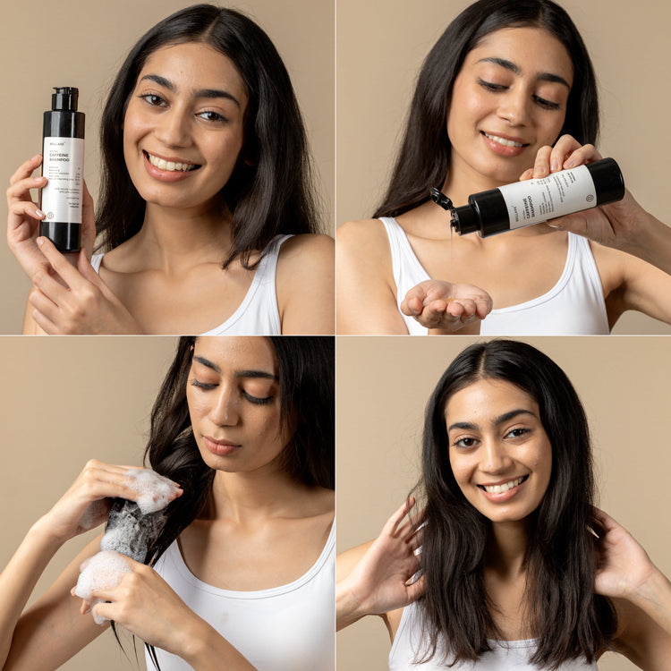 Brillare Caffeine Shampoo For Reducing Hair Loss and Breakage - 200 ml