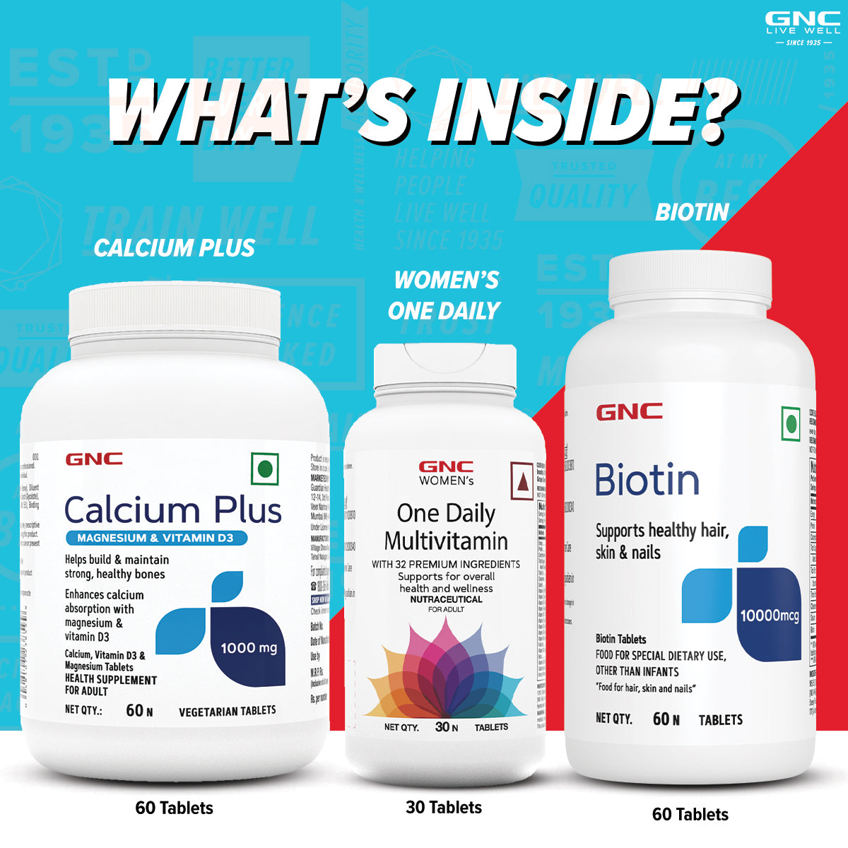 GNC Women's Health Strength & Beauty Kit