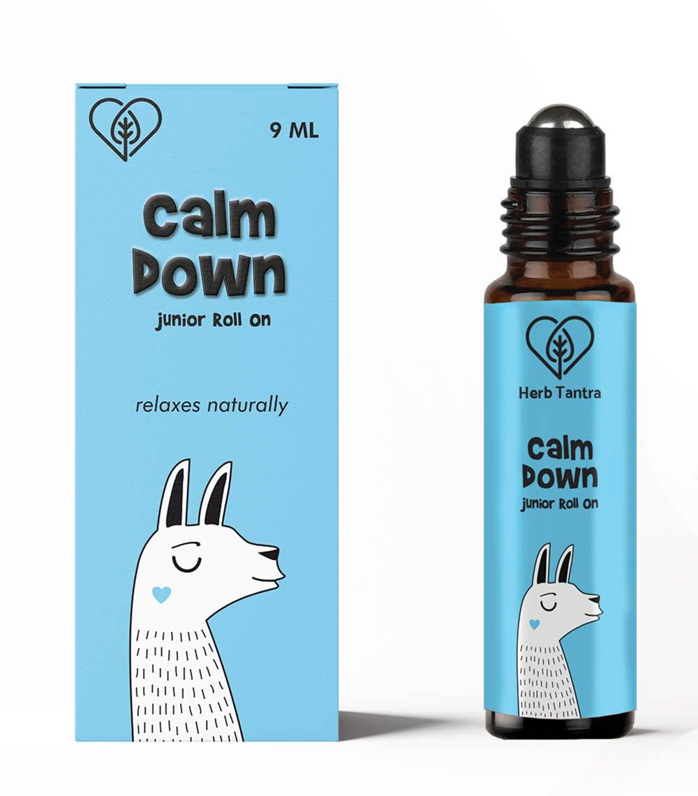 Herb Tantra Calm Down Junior Roll On Kids - 9 ml