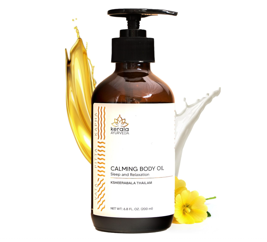 Kerala Ayurveda USA Calming Body Oil - Ksheerabala Thailam