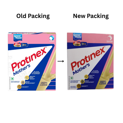 Protinex Mother's Nutritional Mix - Creamy Vanilla Flavour | With 28 Vital Nutrients to Support Healthy Birth Weight, Brain Development & Immunity