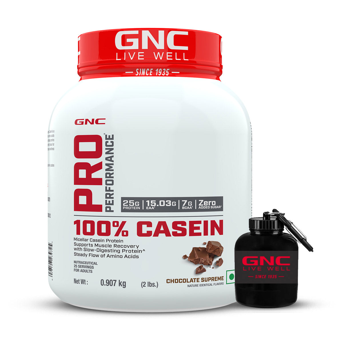 GNC Natural Casein Powder - 907 gms