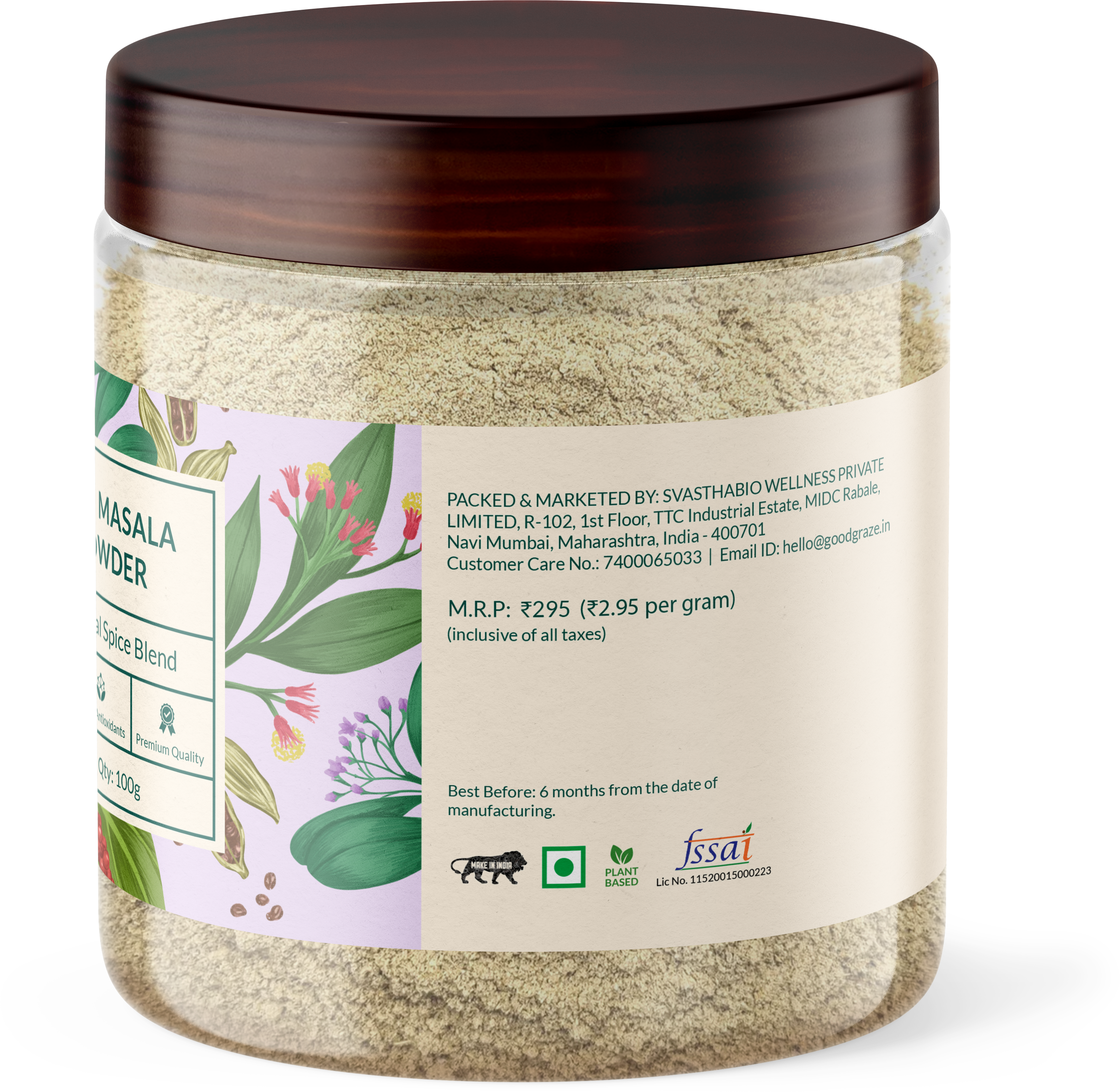 Good Graze Chai Masala Powder - 100gms