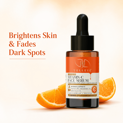 Velleja 15% Vitamin C Brightening Serum | Advanced Dark Spot & Pigmentation Corrector