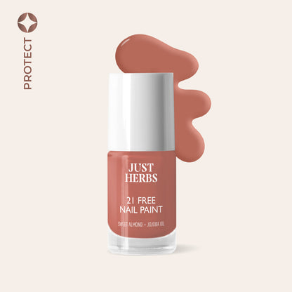 Just Herbs Nail Paints | 21-Free Formula