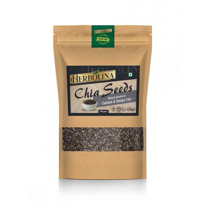 Herbolina Chia Seeds - 100 gms