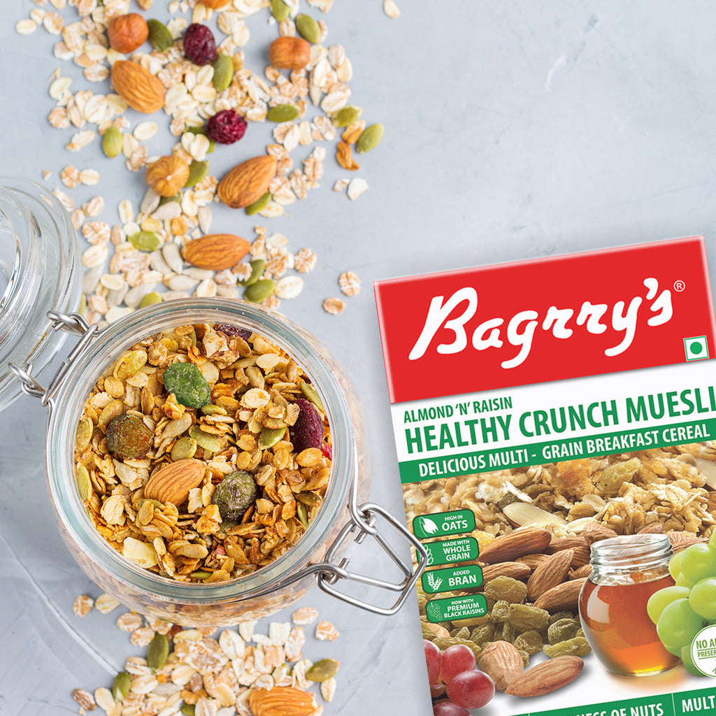 Bagrry's  Healthy Crunch Muesli - 400 gms