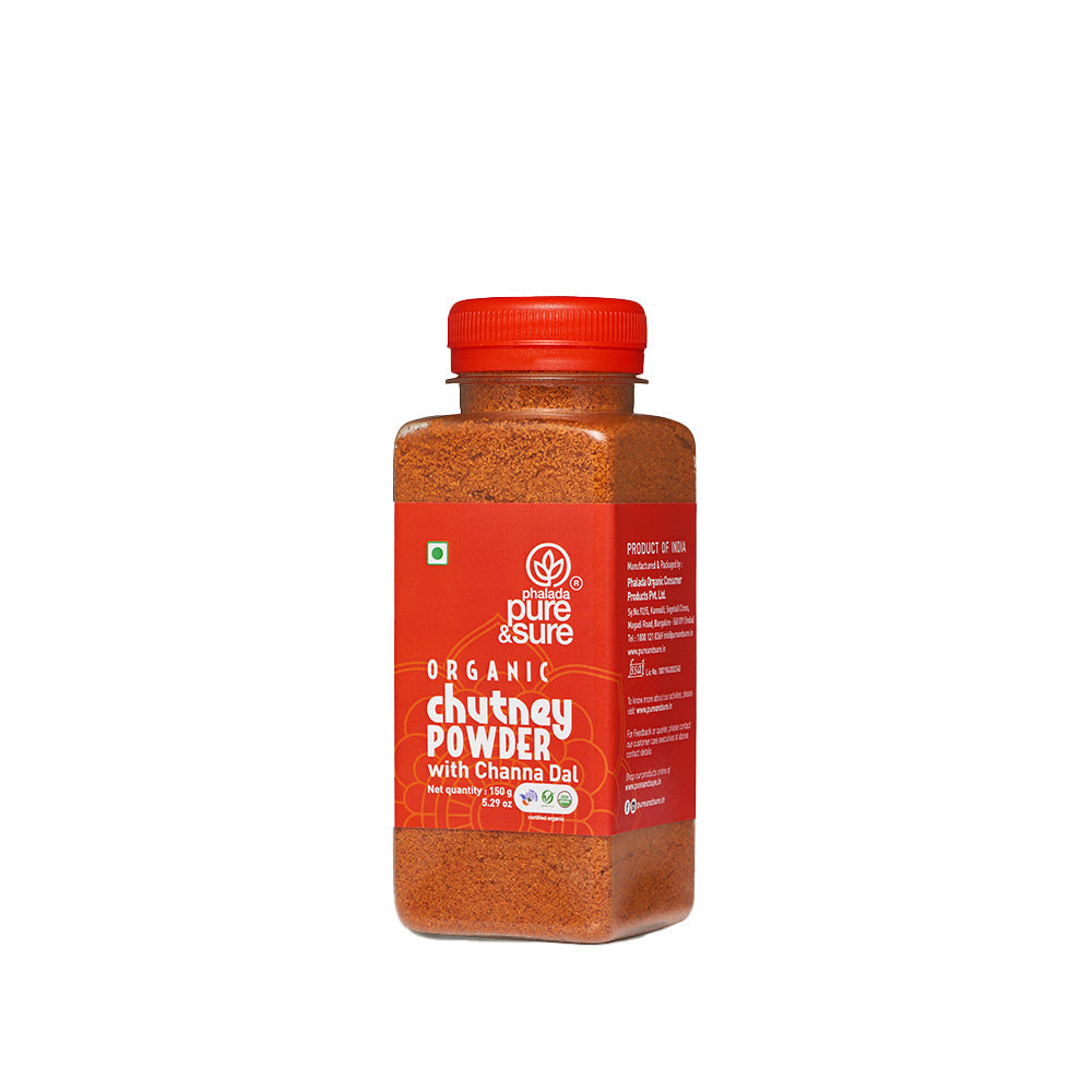 Pure & Sure Organic Chutney Powder - Channa dal