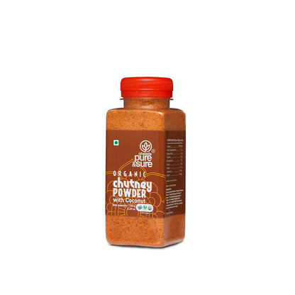 Pure & Sure Organic Chutney Powder - Coconut