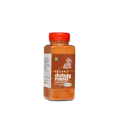 Pure & Sure Organic Chutney Powder - Coconut