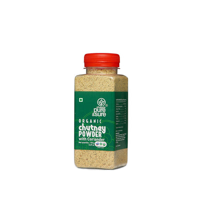 Pure & Sure Organic Chutney Powder - Coriander