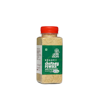 Pure & Sure Organic Chutney Powder - Coriander