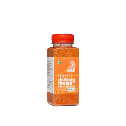 Pure & Sure Organic Chutney Powder - Groundnut