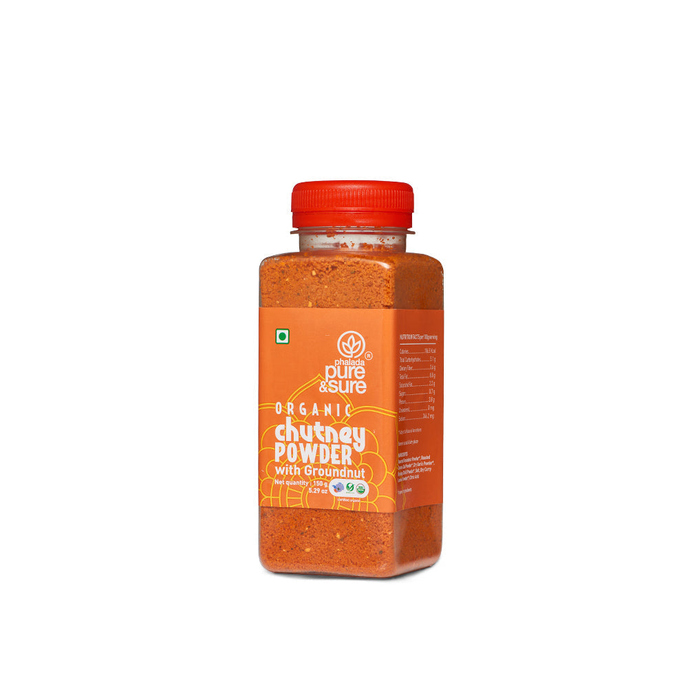Pure & Sure Organic Chutney Powder - Groundnut