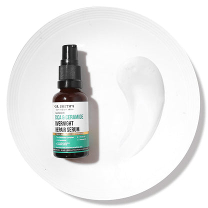 Dr. Sheth's Cica & Ceramide Overnight Repair Serum - 30 ml