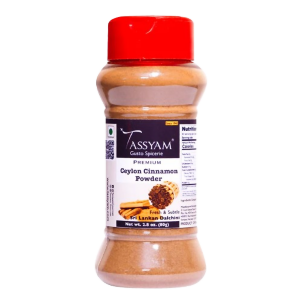 Tassyam Organics Premium Ceylon Cinnamon Powder