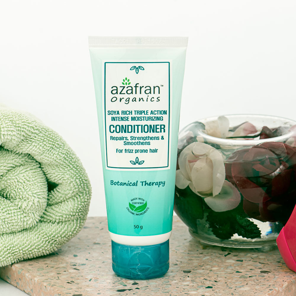 Azafran Soya Rich Triple Action Intense Moisturizing Conditioner