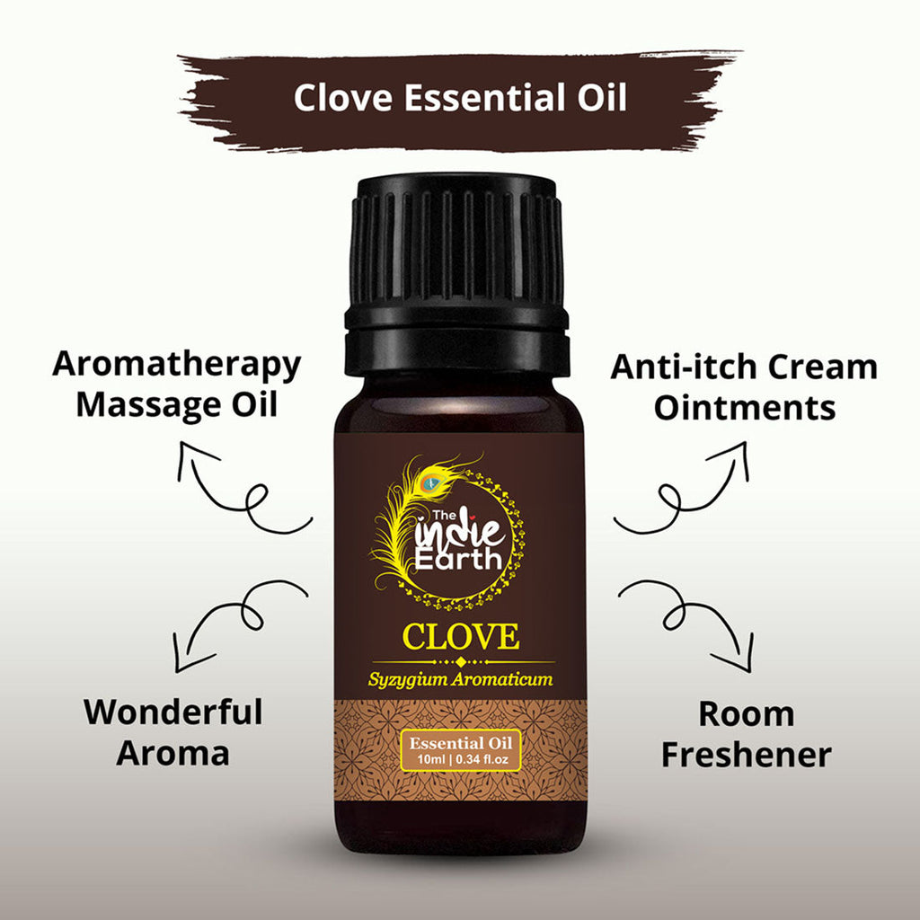 The Indie Earth Clove Essential Oil - 10 ml
