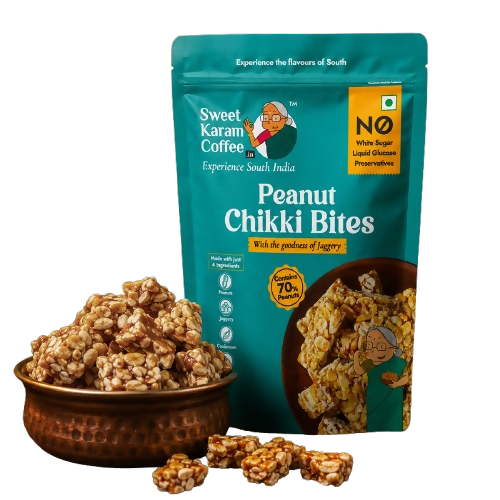 Sweet Karam Coffee Peanut Chikki