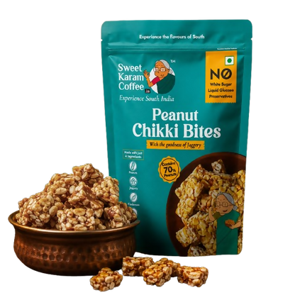 Sweet Karam Coffee Peanut Chikki