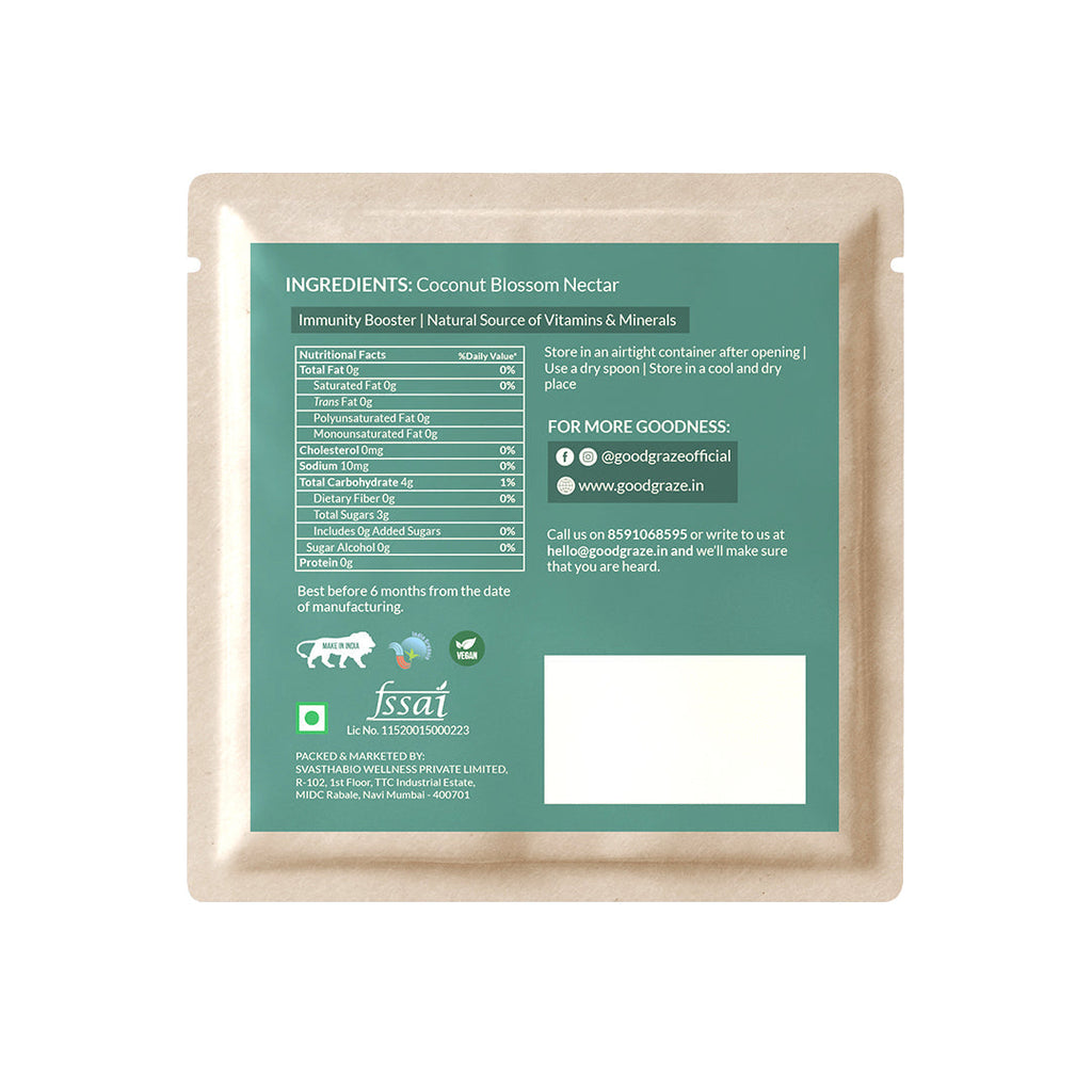 Good Graze Coconut Jaggery Cubes Sachet