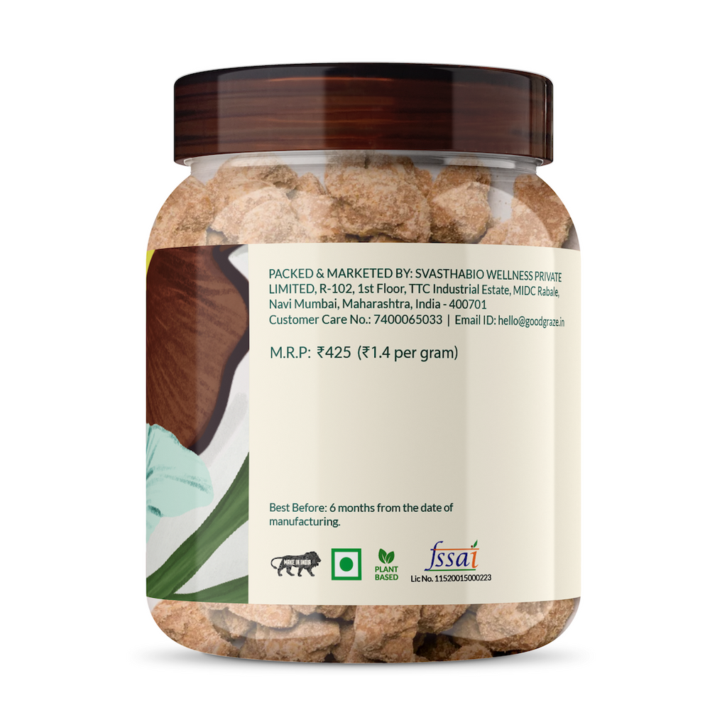 Good Graze Coconut Jaggery Cubes - 300gms
