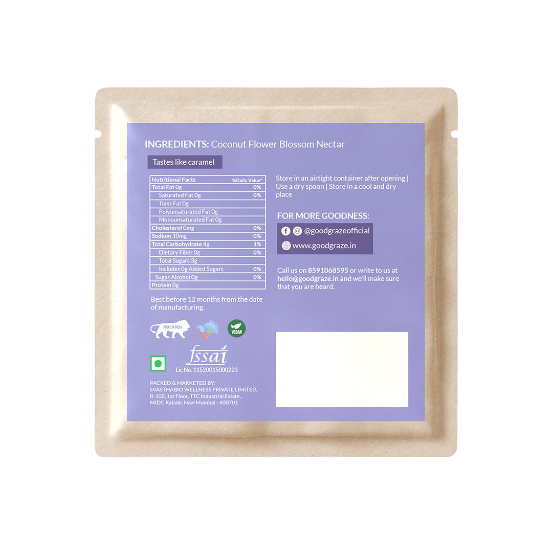 Good Graze Coconut Sugar Sachet - 20 gms