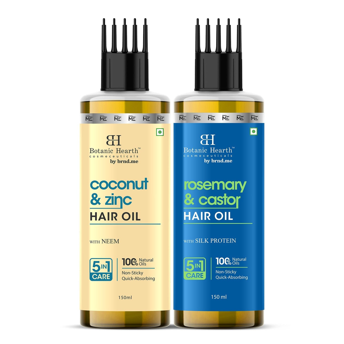 Botanic Hearth Coconut Zinc & Rosemary Castor - Hair Oil