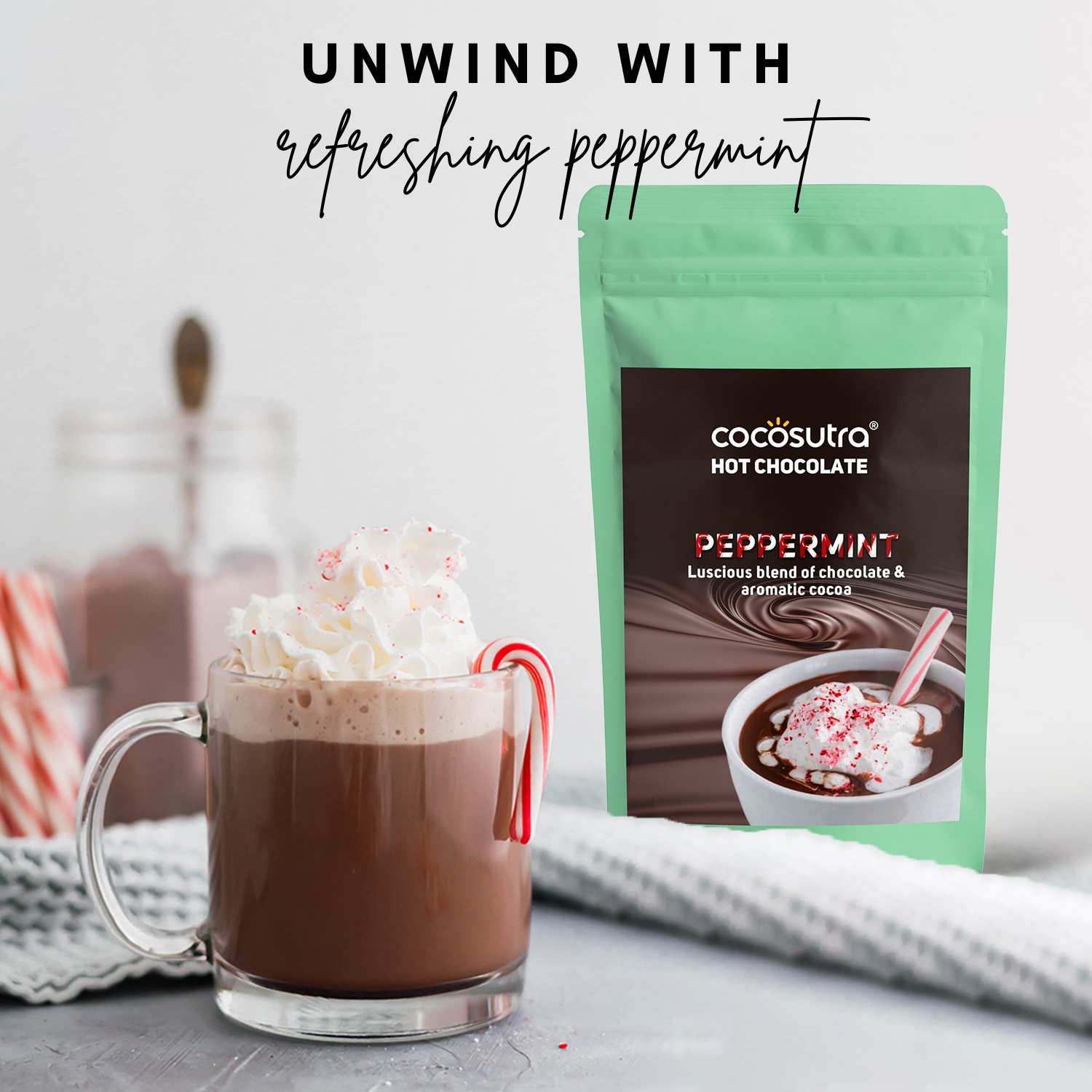 Cocosutra Return Gift Hamper 5 Packs of Hot Chocolate Mix -100 g Each