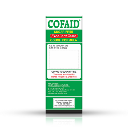 Vitabiotics Cofaid Syrup - 100 ml
