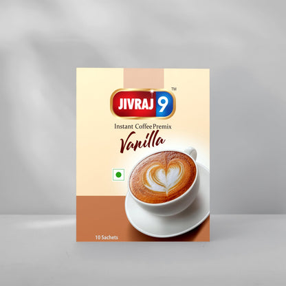 jivraj9 Tea Vanilla Premix Coffee Box