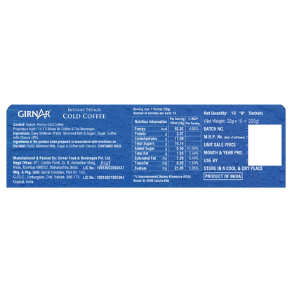Girnar Instant Premix Cold Coffee