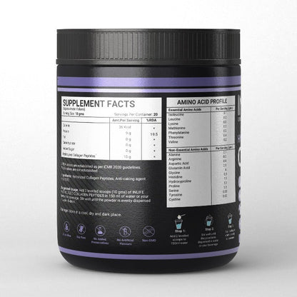 INLIFE Hydrolyzed Collagen Peptides & Clinically Proven Ingredient - 200 gms