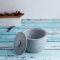 Zishta Combo Soapstone Kitchen Storage Containers Maakal Set of 2