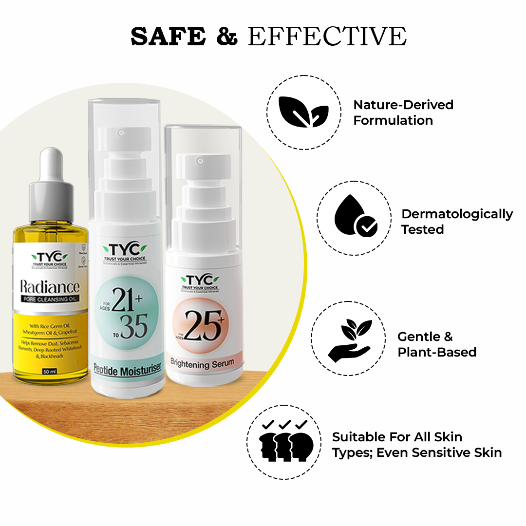 TYC Ultimate Trio for Skincare Transformation For Ages  25+